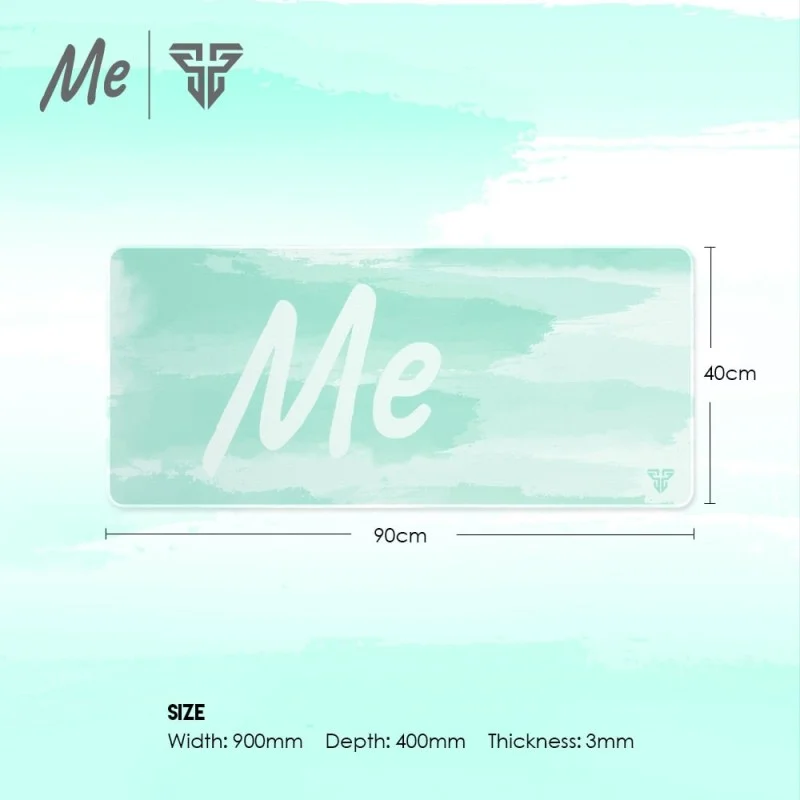 Fantech MP904 AGILE, Gaming and Office Mousepad, XX-Large Size: 90cmx40cmx0.4cm, Mint