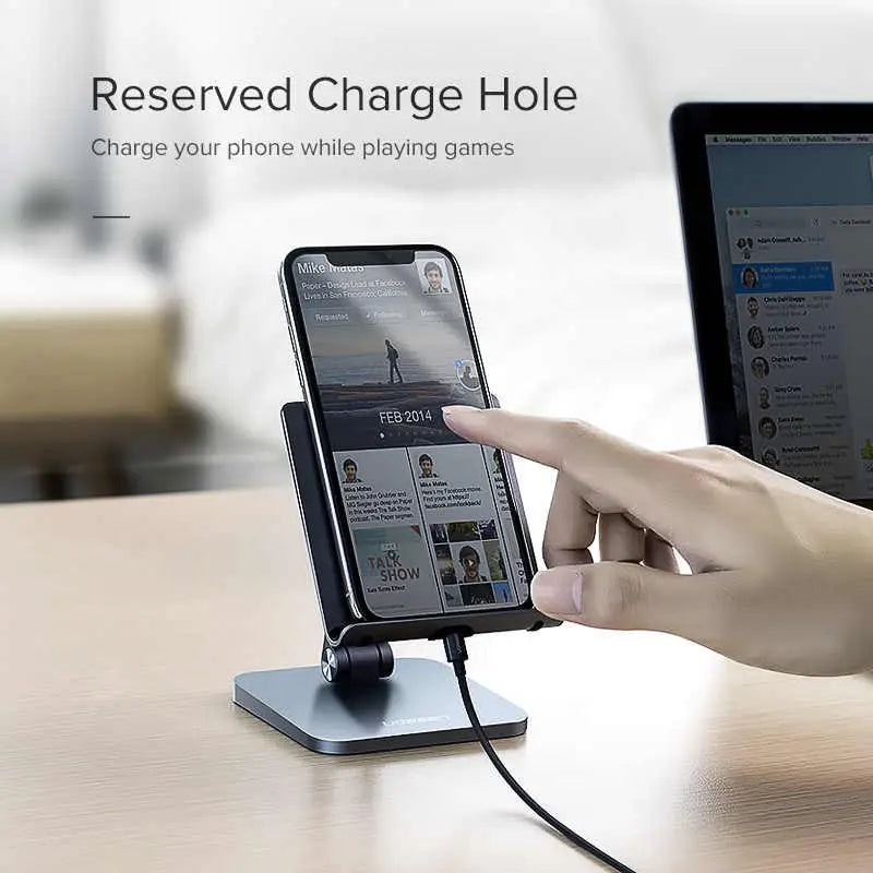 UGREEN Aluminum Alloy Tablet & ipad Pro Holder, Support Devices Up to 12.9 Inch, Durable & Stable Structure