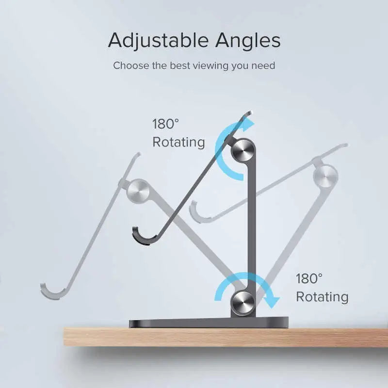 UGREEN Aluminum Alloy Tablet & ipad Pro Holder, Support Devices Up to 12.9 Inch, Durable & Stable Structure
