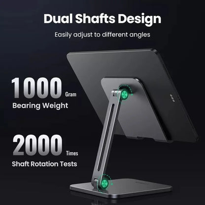 UGREEN Aluminum Alloy Tablet & ipad Pro Holder, Support Devices Up to 12.9 Inch, Durable & Stable Structure