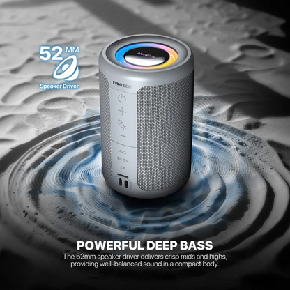 FANTECH NERABOX BS154 Wireless Speaker Bluetooth 5.4, 5W RMS, TWS Mode, AUX & TF Support, Built-in Battery