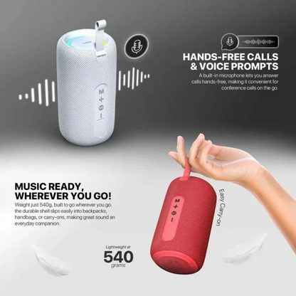 FANTECH NERABOX BS158 Wireless Speaker Bluetooth 5.4, 10W RMS, TWS Mode, USB & TF Support, Built-in Battery