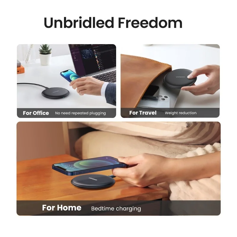 UGREEN 15W Fast Wireless Charging Pad