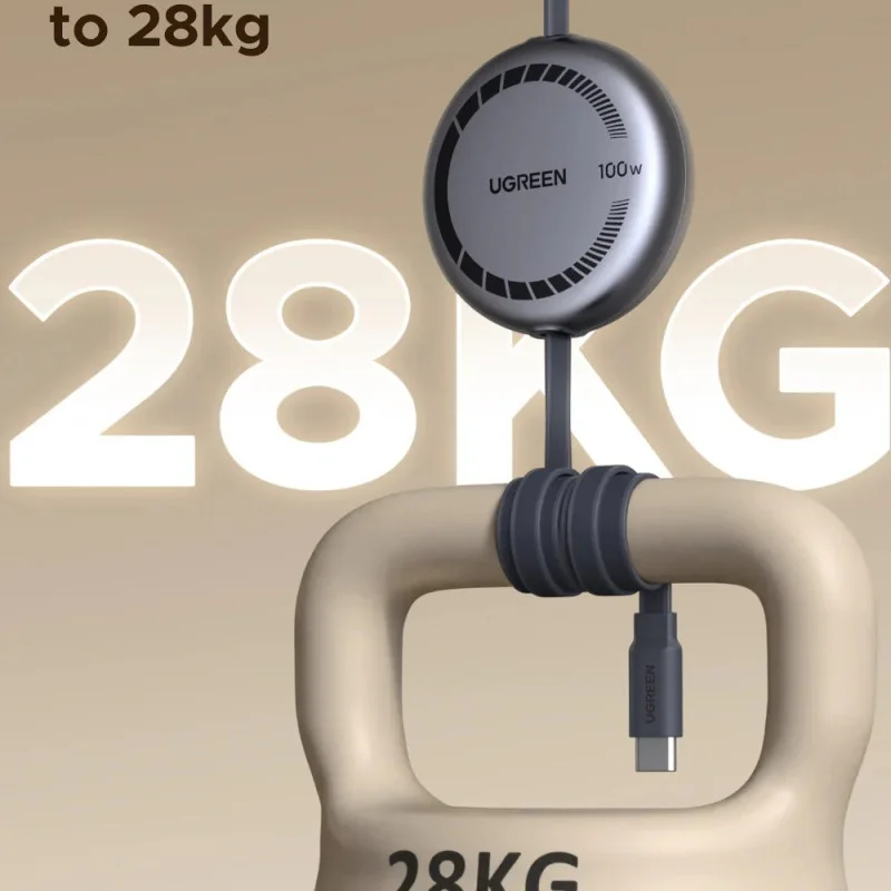 UGREEN Nexode USB-C to USB-C 100W Retractable Cable