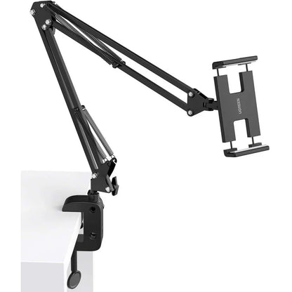 UGREEN Phone & Tablet Ipad Holder Up to 12.9 Inch, Long Lazy Arm, Premium aluminum alloy, 360 degree adjustable