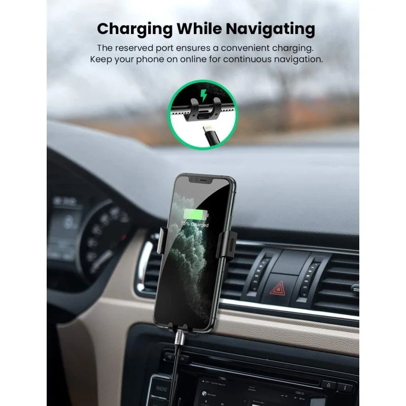 UGREEN Air vent Gravity Car Phone Holder, Durable Structure