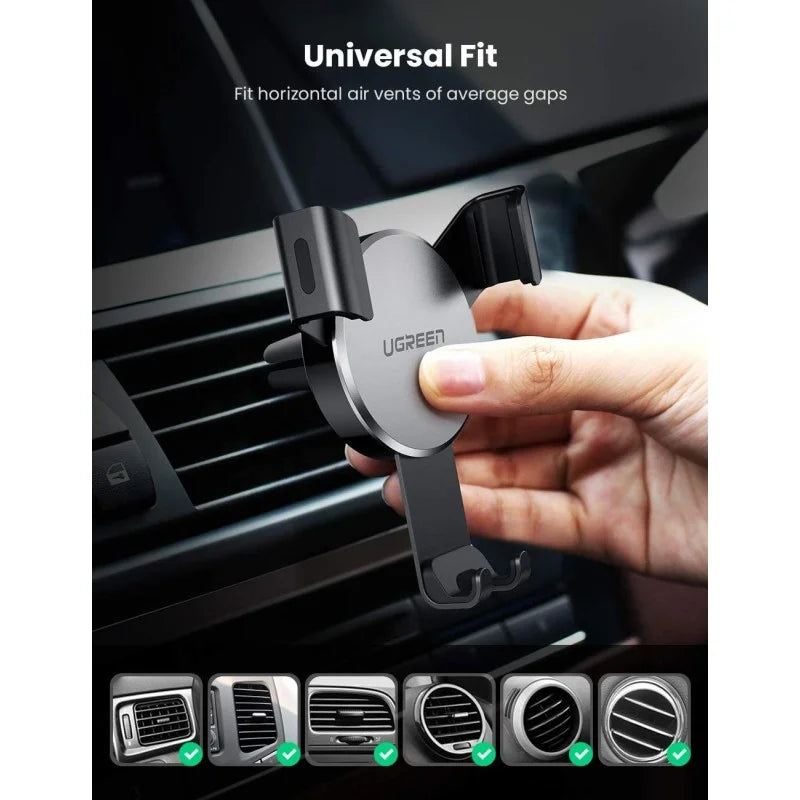 UGREEN Air vent Gravity Car Phone Holder, Durable Structure