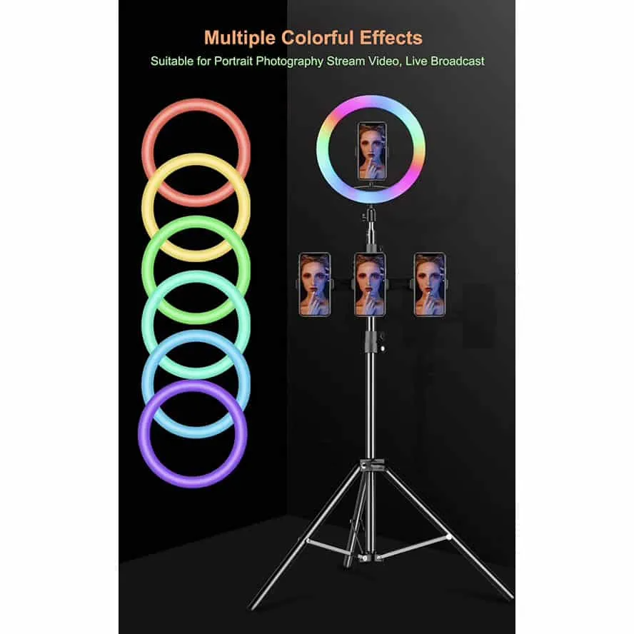 RGB LED SOFT RING LIGHT