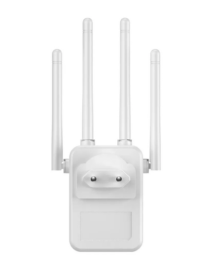 1200Mbps 4 antenna 3-in-1 Mini Size WiFi Repeater Router Enhance Wireless Signals Dual-Band Extender U7  EU Plug