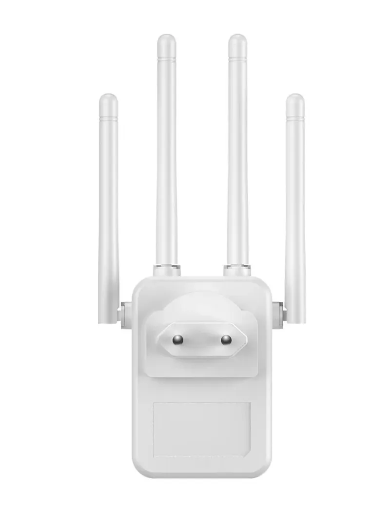 1200Mbps 4 antenna 3-in-1 Mini Size WiFi Repeater Router Enhance Wireless Signals Dual-Band Extender U7  EU Plug