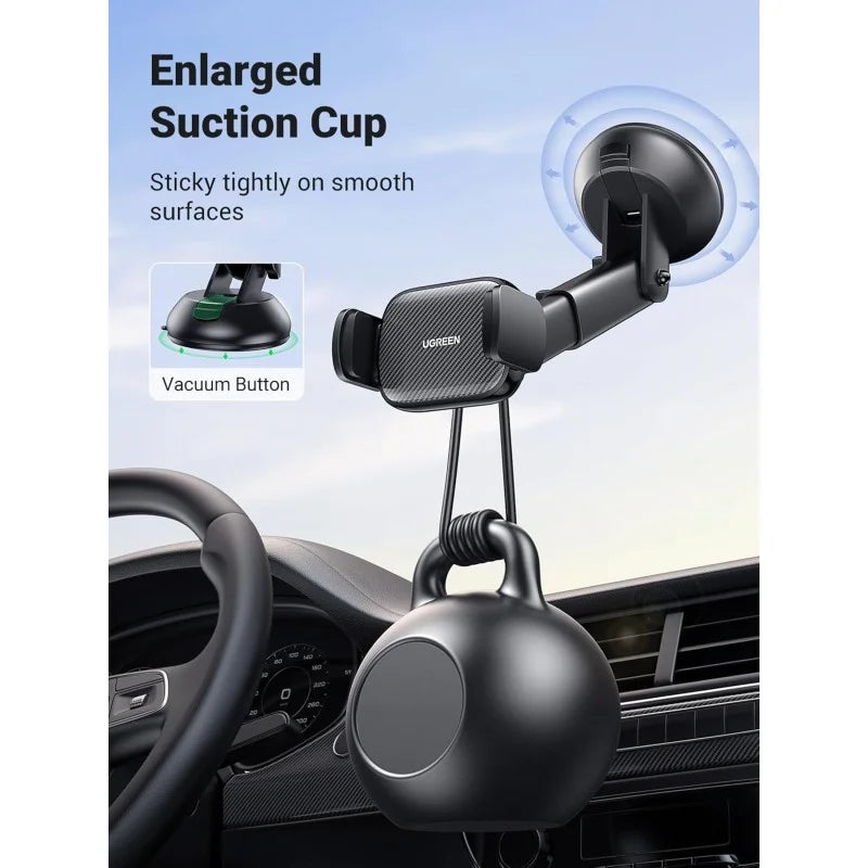 UGREEN Gravity Car Phone Holder with Suction Cup