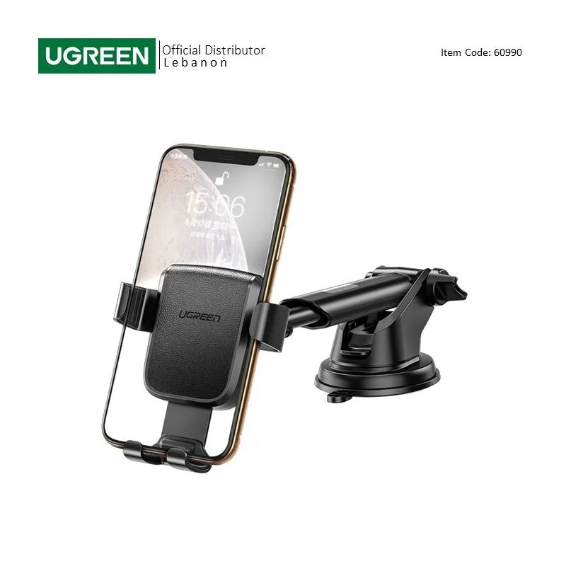 UGREEN Gravity Car Phone Holder with Suction Cup