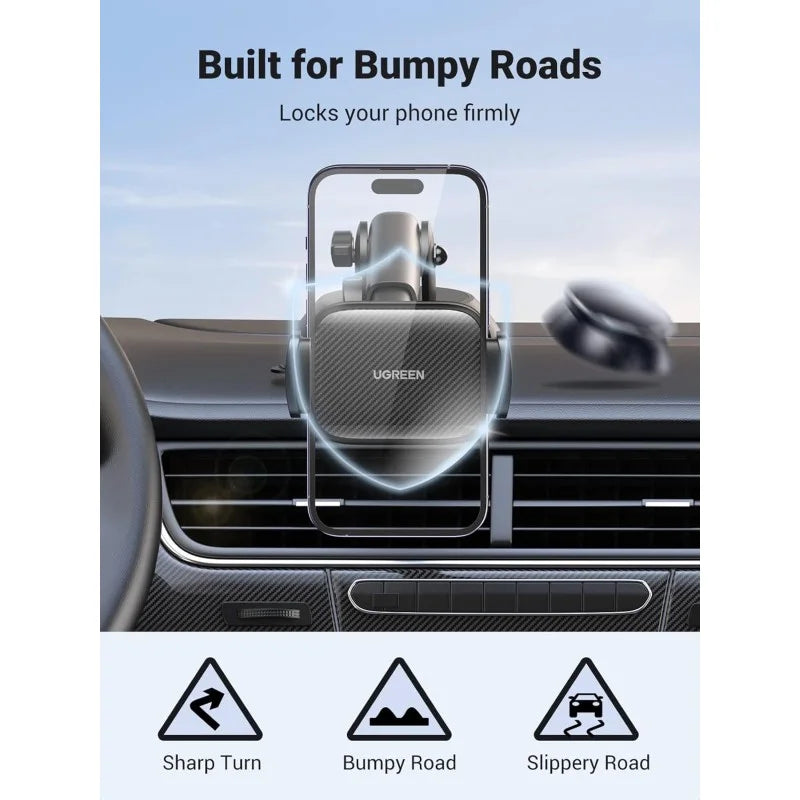UGREEN Gravity Car Phone Holder with Suction Cup
