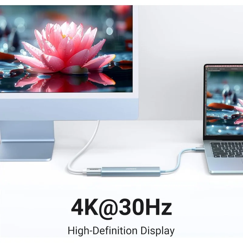 UGREEN REVODOK 5-in-1 USB-C HUB Docking Station with Power Port CM478 35580 35581