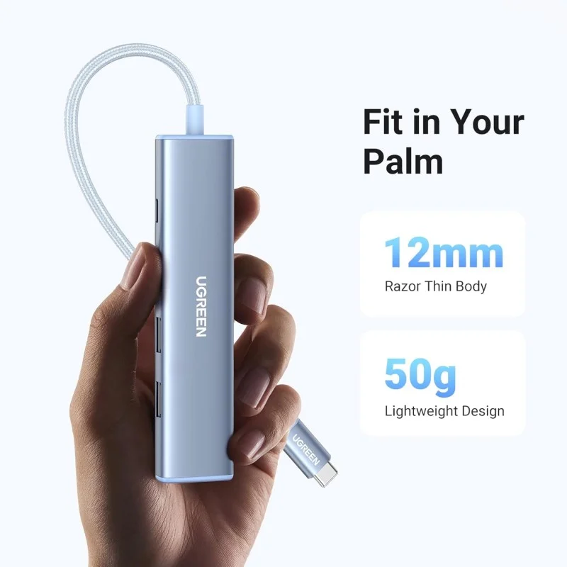 UGREEN REVODOK 5-in-1 USB-C HUB Docking Station with Power Port CM478 35580 35581