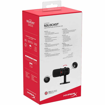 HyperX SoloCast – USB Condenser Gaming Microphone
