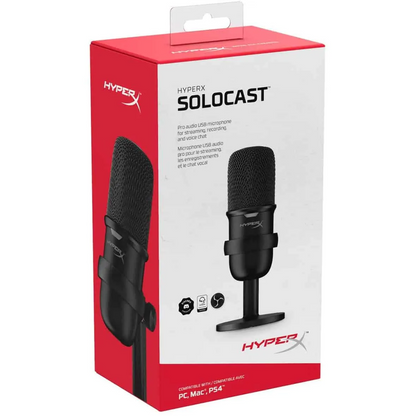 HyperX SoloCast – USB Condenser Gaming Microphone
