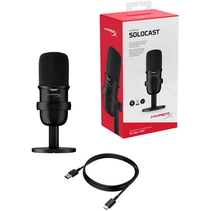 HyperX SoloCast – USB Condenser Gaming Microphone