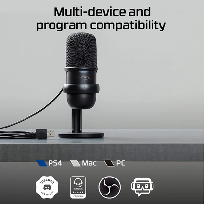 HyperX SoloCast – USB Condenser Gaming Microphone