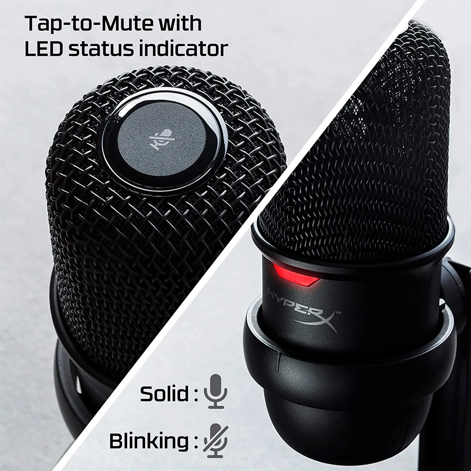HyperX SoloCast – USB Condenser Gaming Microphone