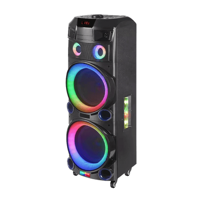 Board-x Speaker Karaoke HTM-7011 2x10 Inch, 2 Microphones