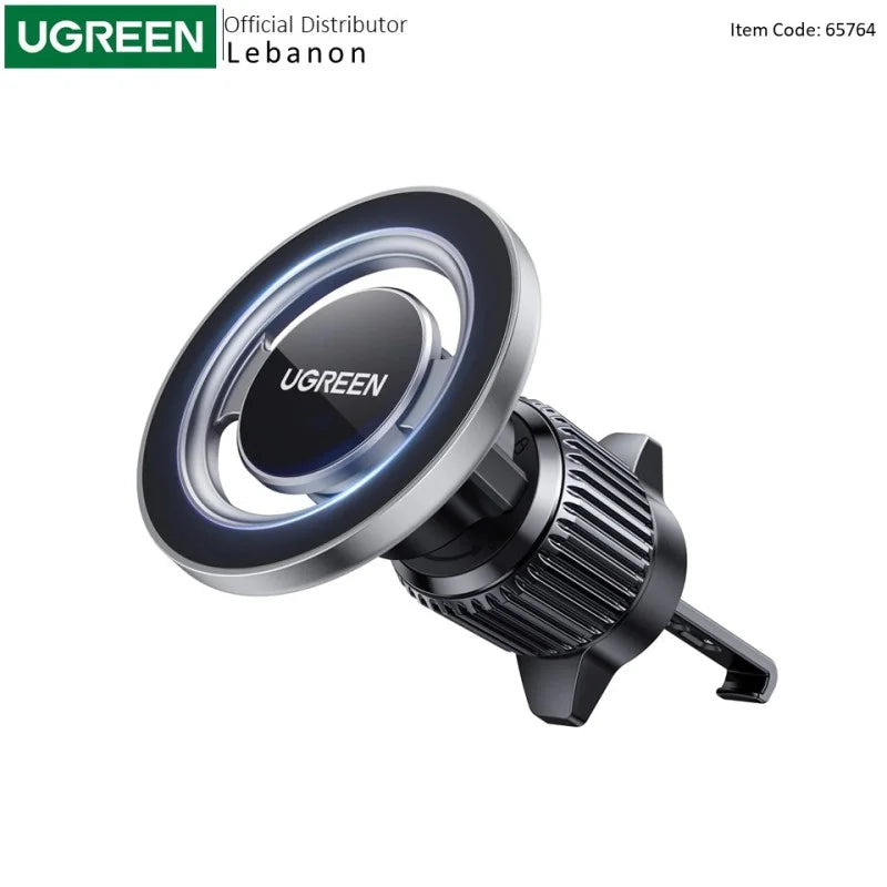 UGREEN MagSafe Car Mount with Heavy-Duty Magnet - 2500g Holding Force, 360° Adjustable, Easy Installation