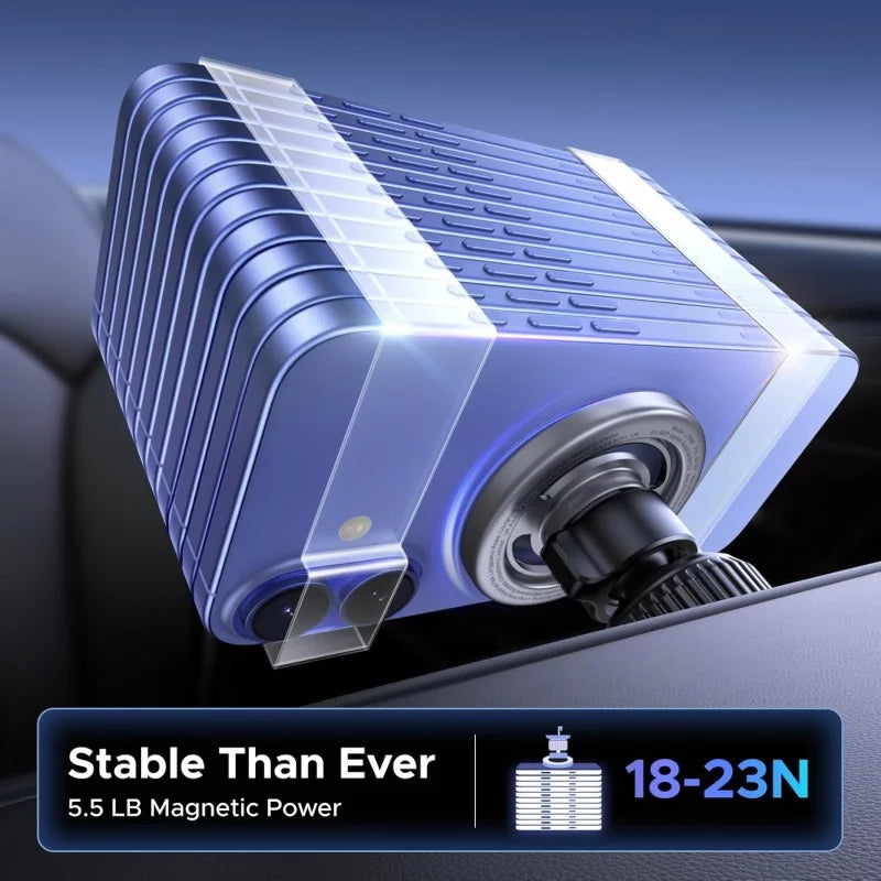UGREEN MagSafe Car Mount with Heavy-Duty Magnet - 2500g Holding Force, 360° Adjustable, Easy Installation