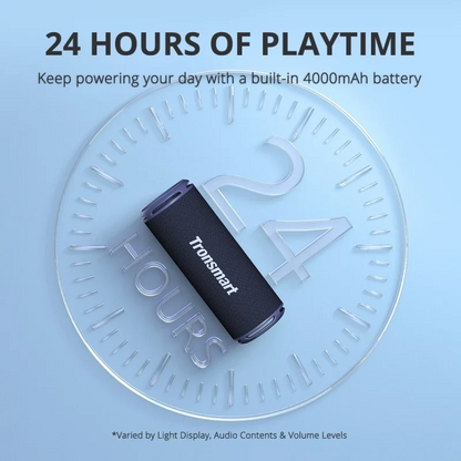 Tronsmart T7 Lite 24W Waterproof Bluetooth Portable Outdoor Speaker With Built in Battery, up to 24 hours playtime