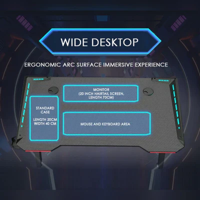 R5 RGB Gaming desk