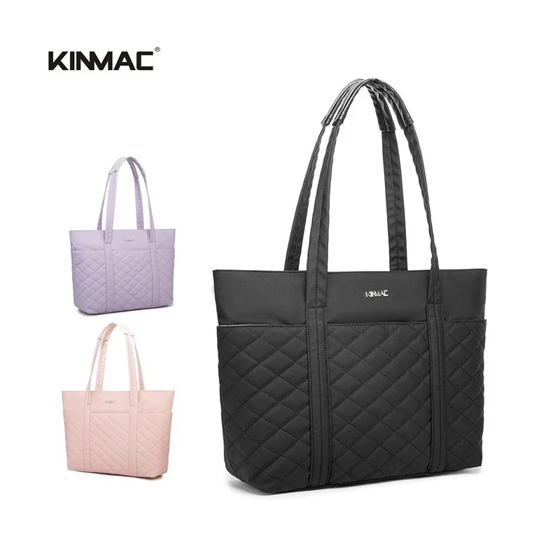 Kinmac 15.6″ Women's Laptop Tote – Chic, Spacious Work-Ready Handbag