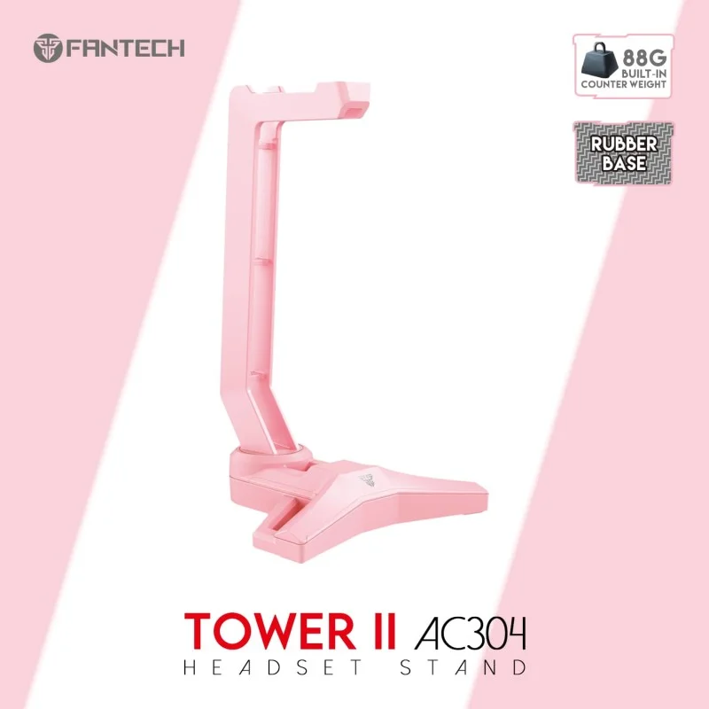 Fantech AC304 Tower II: Headset Stand for Organized Gaming Setup