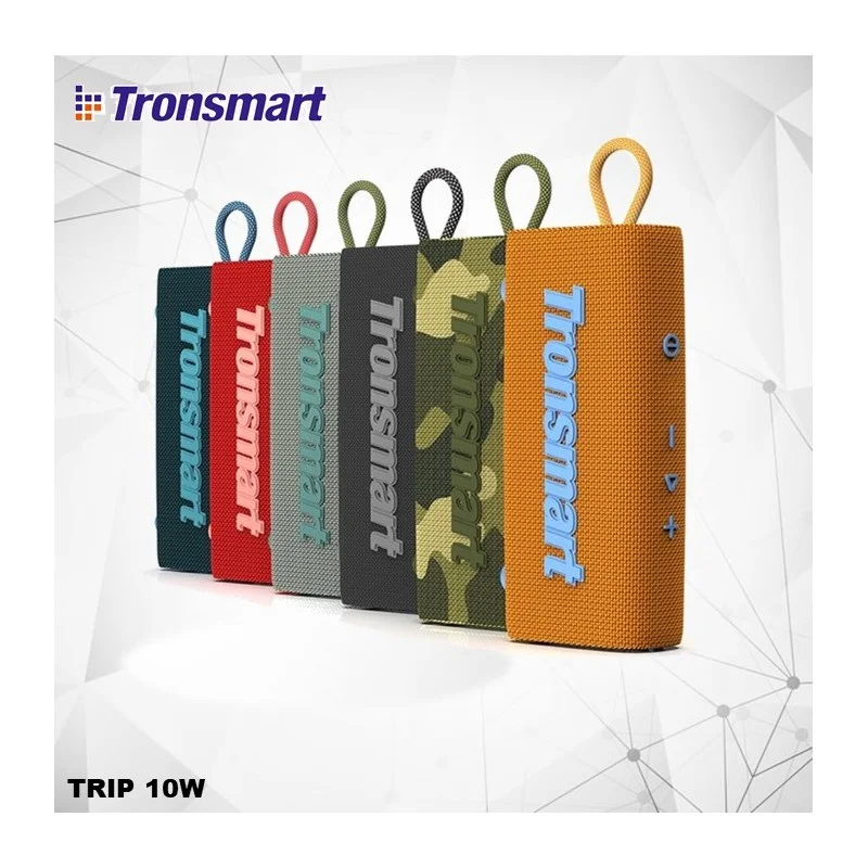 Tronsmart Trip 10W Waterproof Bluetooth Portable Outdoor Speaker With Built in Battery, up to 20 hours playtime