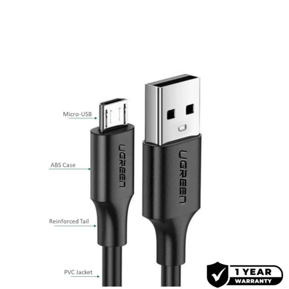 UGREEN USB-A to Micro USB Cable, Fast Charge