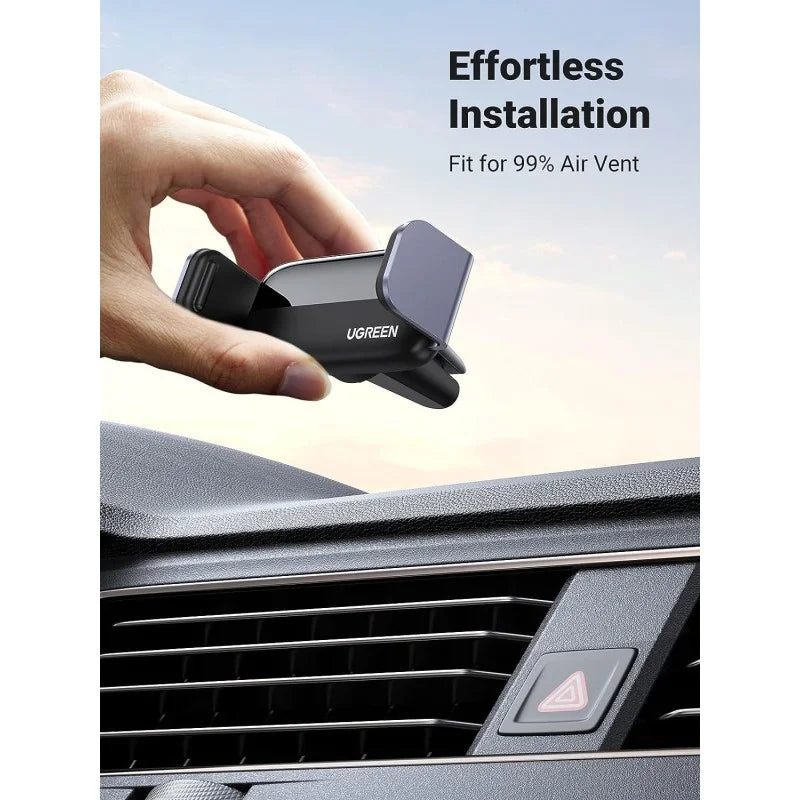 UGREEN Air Vent Car Mount Phone Holder, 360 degree rotation, robust and durable
