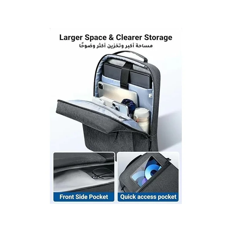 UGREEN Light & Portable Backpack, Available for 13.3 to 16 Inch MacBook & Laptop