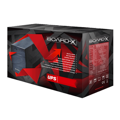 Board-X Ups Offline 3000Va 1800W Internal Battery 4X 12V/9Ah