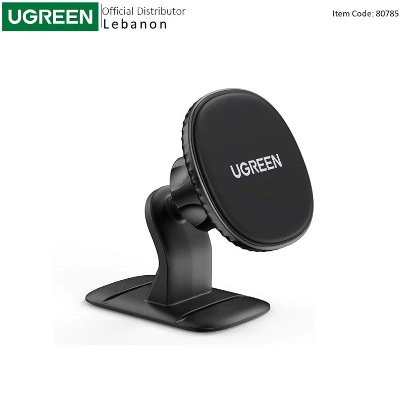 UGREEN Strong Magnetic Car Phone Holder – 360° Rotation, Strong Grip, Fits 4.7''–7.2'' Phones