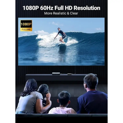 UGREEN Full HD HDMI Male to VGA Female Adapter Cable, Full HD Resolution