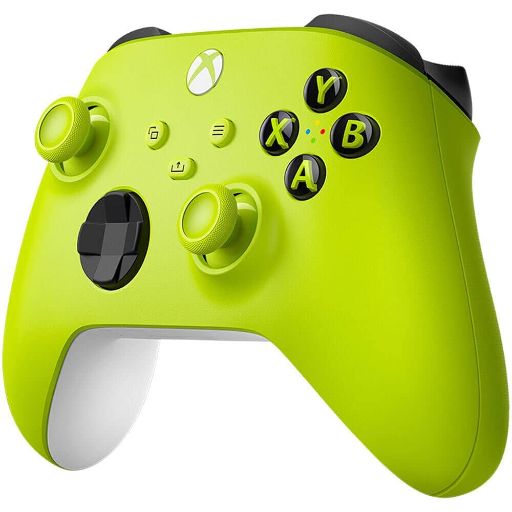 Xbox Core Wireless Gaming Controller – Electric Volt Series X|S, One, Windows PC, Android, and iOS