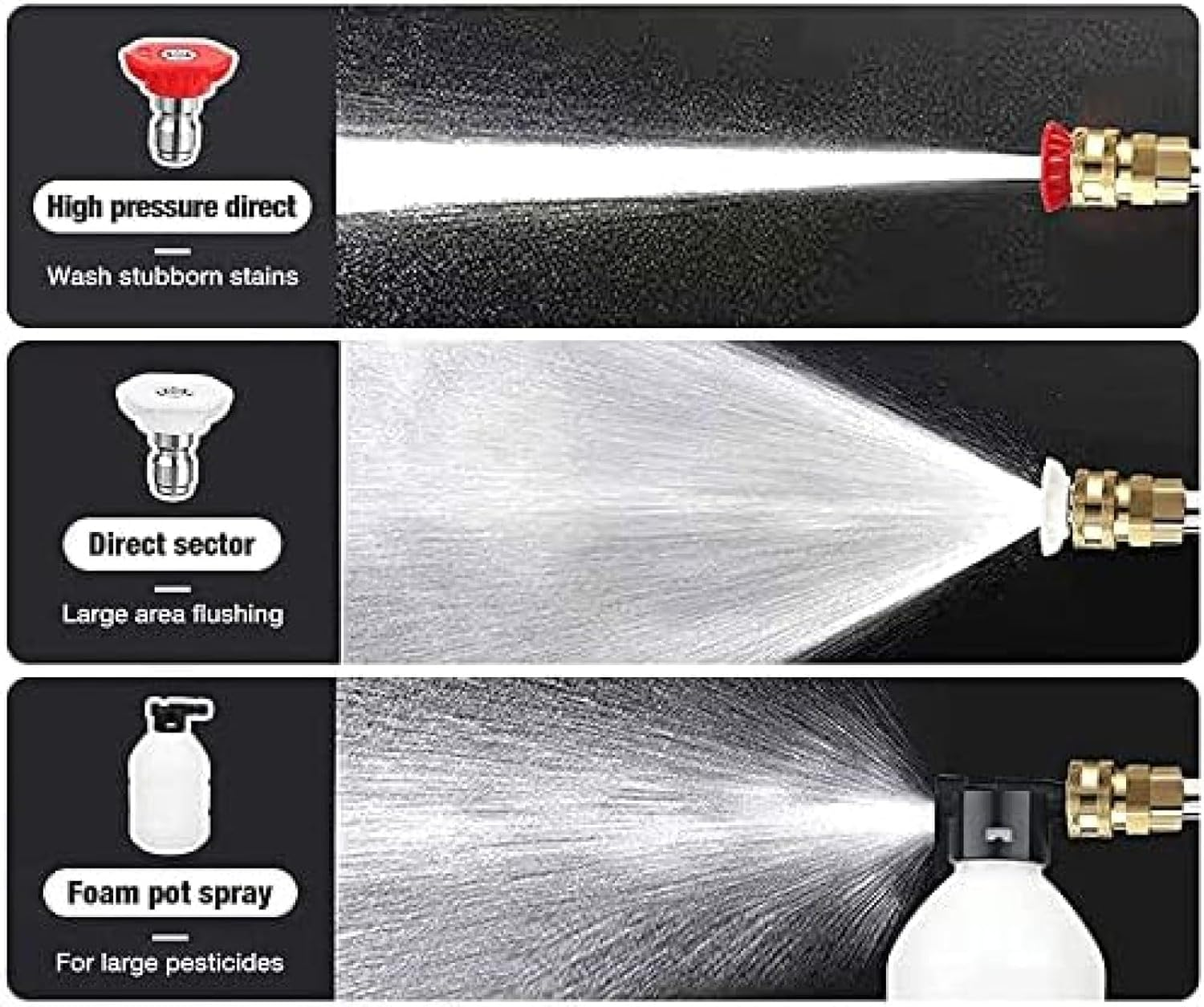 Car Washing Machine Car Washing Artifact Household Cleaning Portable Wireless High-Pressure Water Gun Garden Watering Water Gun With 2x 48V Battery