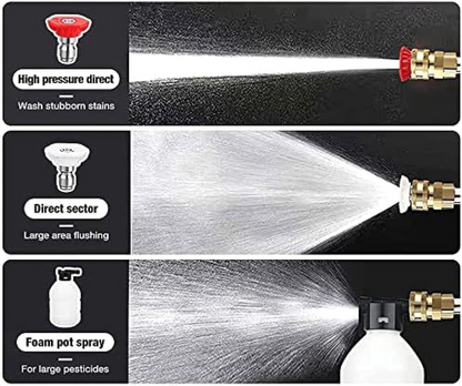 Car Washing Machine Car Washing Artifact Household Cleaning Portable Wireless High-Pressure Water Gun Garden Watering Water Gun With 2x 48V Battery