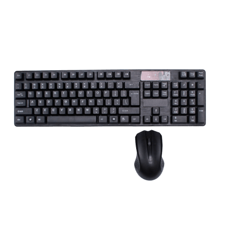 Board-x Keyboard Mouse Combo TJ-808 EN/AR Wireless Black