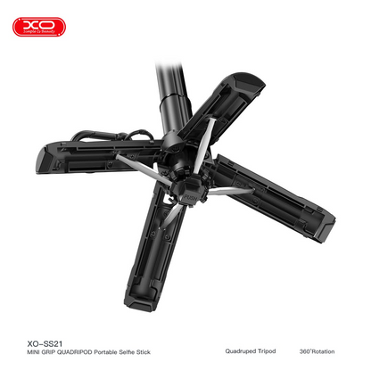 XO-SS21 3-in-1 Multi-function Mini Bluetooth Selfie Stick / Camera Aid