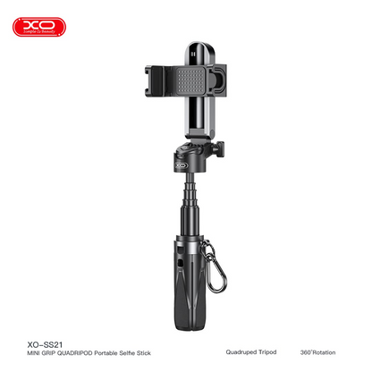 XO-SS21 3-in-1 Multi-function Mini Bluetooth Selfie Stick / Camera Aid